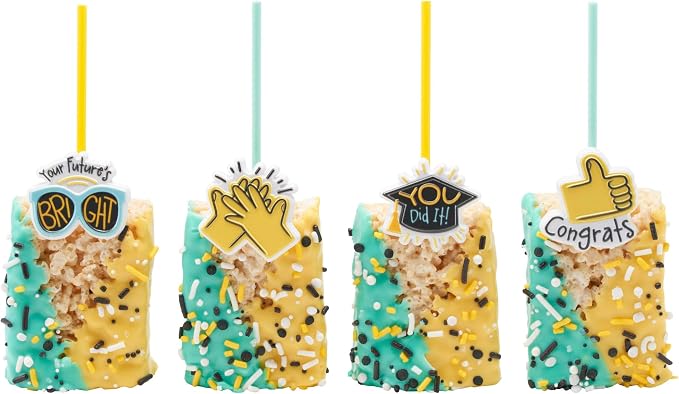 DecoPac Graduation Fusion Mix Candy Sprinkles, 26oz, Fancy Sprinkles in Handheld Container, Edible Black And White Sprinkles For Celebration Cakes, Cupcakes, Cookies and Donuts - Image 13