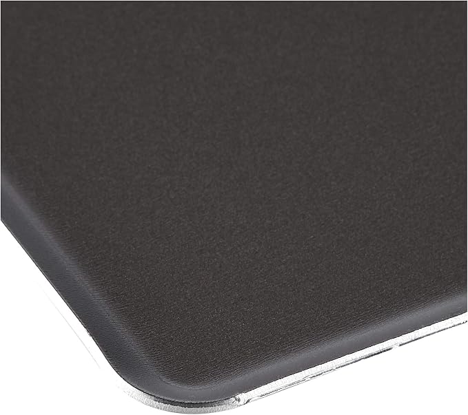 De Buyer Choc Non-Stick Aluminium Coated Baking Tray with Rolled Edges, Aluminium, Black, GN 1/1 (32,5 x 53 cm) - Image 3