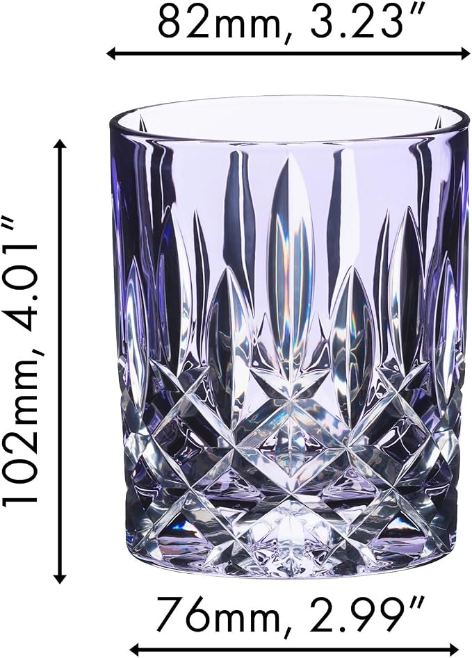 RIEDEL Laudon Tumbler, Purple Crystal Glass, Single Pack, Machine Made - Image 3