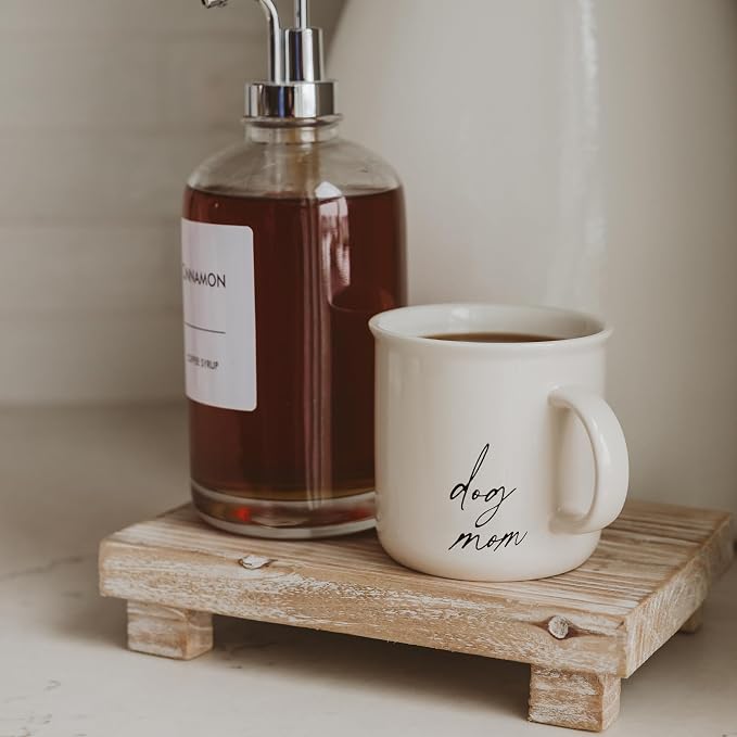 Sweet Water Decor Dog Mom Campfire Mugs - 11oz Cute Coffee Mugs for Hot & Cold Drinks - Dishwasher & Microwave Safe - Ceramic Travel Mug - Ideal and Tea Espresso Mug - Image 4