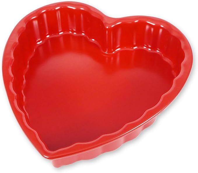 USA Pan Global Bakeware Red Heart Cake Pan by USAPan