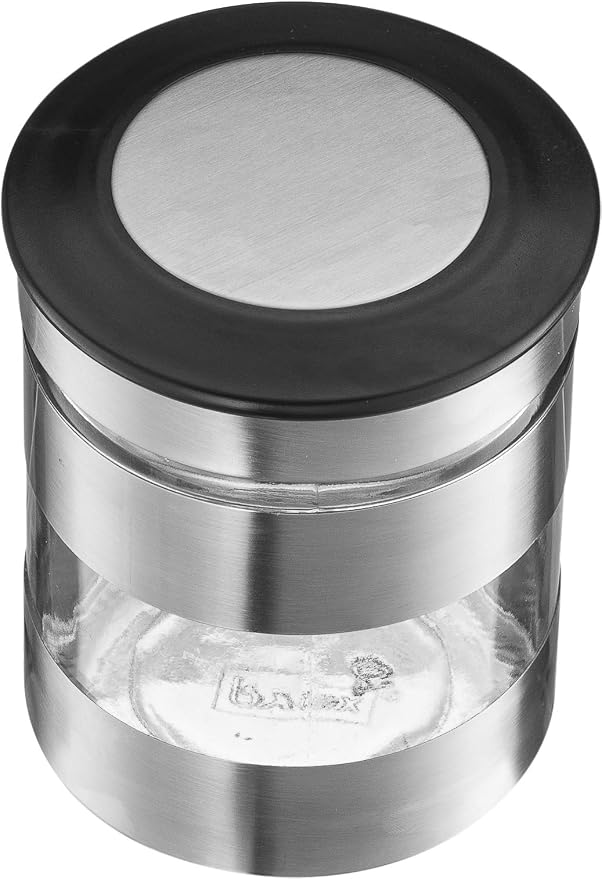 Le'raze Quality Stainless Steel Canister Set of 3 for Kitchen Counter with Glass Window & Airtight Lid - Food Storage Containers with Lids Airtight - Pantry Storage and Organization Set - Image 8