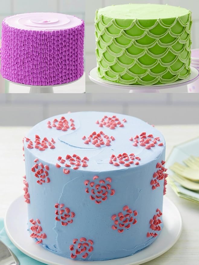 Piping Tip #81 – Specialty Petal Tip for Blooming Flowers, Ribbons, and Decorative Textures, 3 Pcs