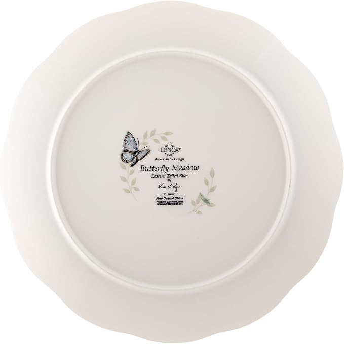 Lenox Dinnerware Set, Butterfly Meadow 18-Piece Set, Service For 6, White Porcelain, Butterfly And Flower Designs, Plates And Bowls Sets, Dishwasher Safe, Home & Kitchen (Assorted, 18 Pieces) - Image 10