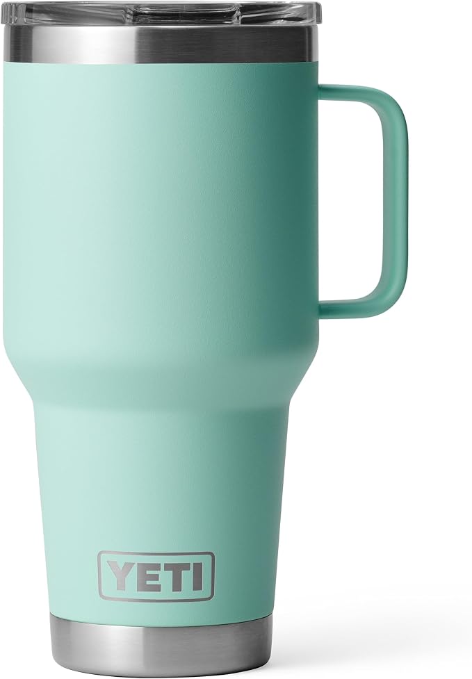 YETI Rambler 30 oz Travel Mug, Stainless Steel, Vacuum Insulated with Stronghold Lid by YETI