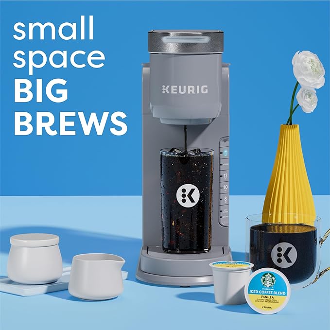 Keurig K-Iced Coffee Maker, Single Serve K-Cup Pod Iced Coffee Maker, With Hot and Cold Coffee Capabilities, Brews Any K-Cup Pod, White - Image 5