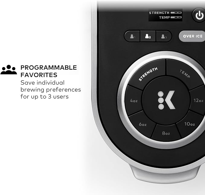 Keurig K-Supreme Plus Single Serve K-Cup Pod Coffee Maker, MultiStream Technology, Customizable Strength and Temperature Settings, Programmable, 78oz Removable Reservoir, Stainless Steel | MultiStream Technology, Customizable Strength, Temperature Sett... - Image 4