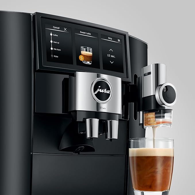 Jura J8 twin Diamond Black, 15826, Automatic Coffee Machine - Image 6