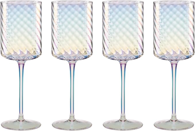 Lenox 897499 Tuscany Classics Iridescent Set of 4 Glasses - Red Wine by Lenox