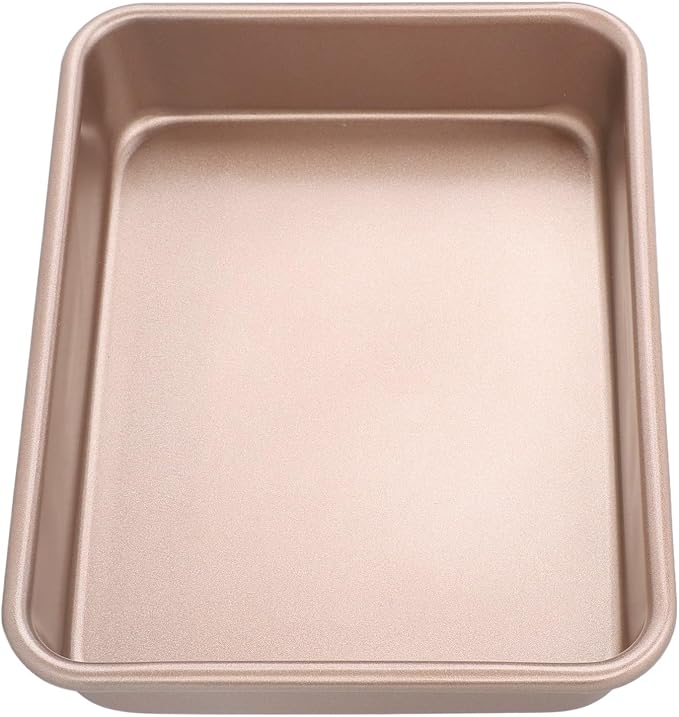 Zerodis Baking Cookie Sheets Baking Trays Rectangular Sheet with Even Heat Distribution for Cakes Pastries Carbon Steel Pan Non Stick Oven Tray Carbon Steel (Large Rectangular) - Image 5