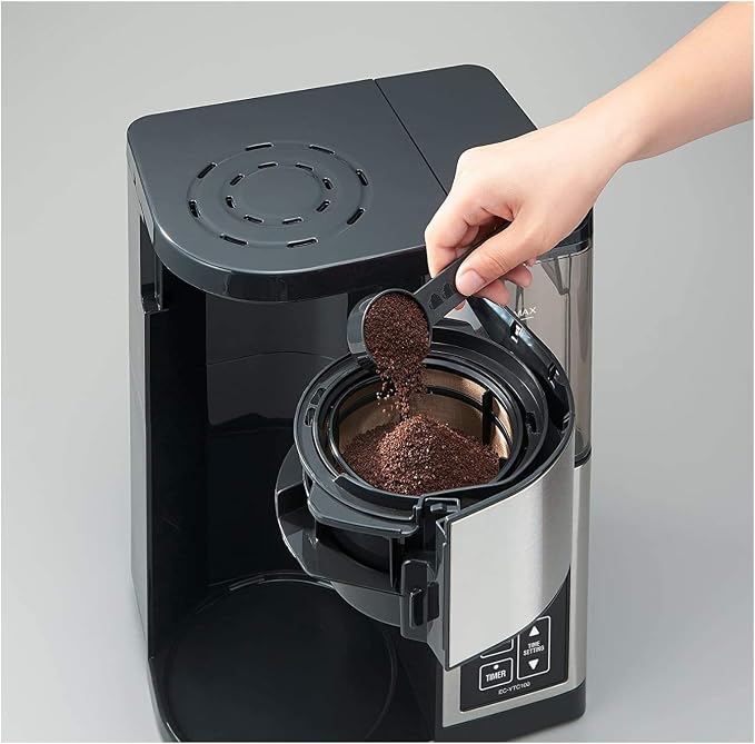 Zojirushi EC-YTC100XB 10-Cup Coffee Maker (Stainless Steel/Black) - Image 2