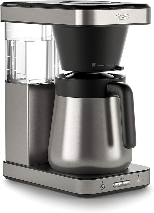 OXO Brew 8-Cup Coffee Maker - Single-Serve, Thermal Carafe, Stainless Steel | SCA Certified Home Brewer, Precise Temperature Control, Rainmaker Shower Head, Brew any amount of coffee from 10 oz to 40 oz by Unknown