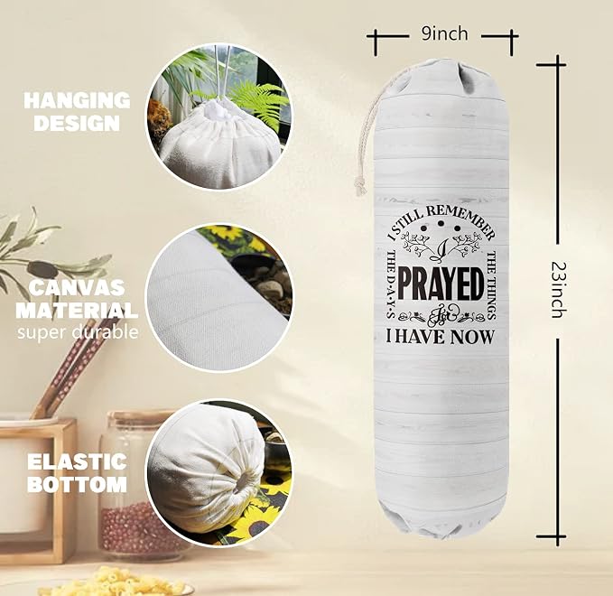 Funny Grocery Bags Holder Organizer, Wall Mount Plastic Bags Storage Container Dispenser, Gift For Family And Friends - Image 2