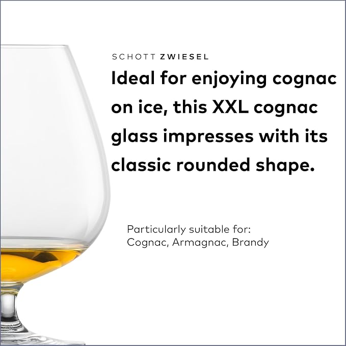 SCHOTT ZWIESEL Bar Special XXL Cognac Glass (Set of 6), Bar Glasses for Cognac, Dishwasher-Safe Tritan Crystal Glass, Made in Germany (27 Ounce) - Image 3