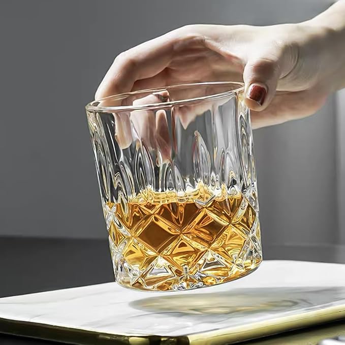 Whiskey Glasses Set of 6, 11 oz Old Fashioned Rocks Glasses | Dishwasher-safe 11 oz rocks glasses for whiskey, bourbon, scotch, rum, cocktails and gifting - Image 6