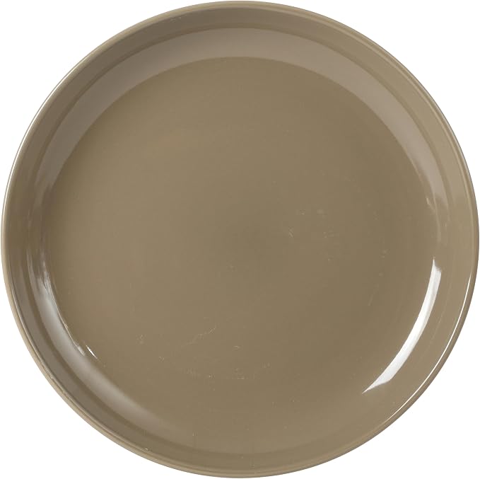 Gibson Home Rockaway 12 Piece Plates and Bowls Matte Outside/Shiny Inside Glaze Service for 4 Dinnerware Set - Brown - Dishwasher and Microwave Safe - Image 7