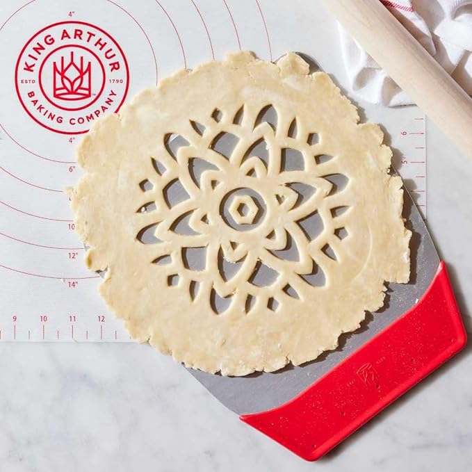 King Arthur Baking Company Giant Spatula, Lifts And Stacks Cake Layers, Transfers Pizzas, Jumbo Cookies, Pastries, Rolled Fondant, And Large Baked Treats
