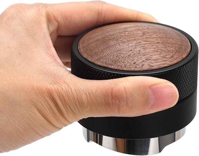 51mm Coffee Distributor and Tamper, Dual Head Espresso Tool with Adjustable Depth - Professional Coffee Leveler and Hand Tamper for 51mm Portafilters, Barista-Grade Espresso Accessory (51mm)