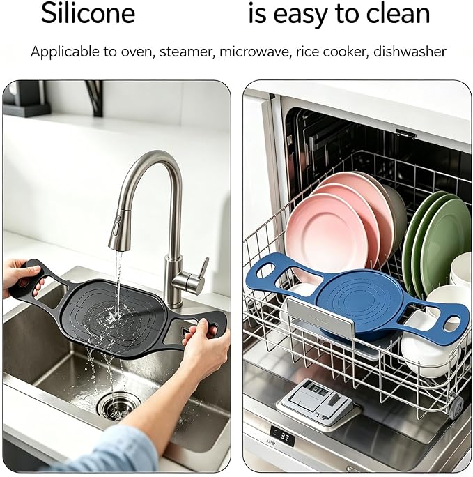 100 Food Grade Silicone Bread Baking Mat Nonstick Dough Mat with Handles for Easy Transfer Oven Safe to 500F - Image 5