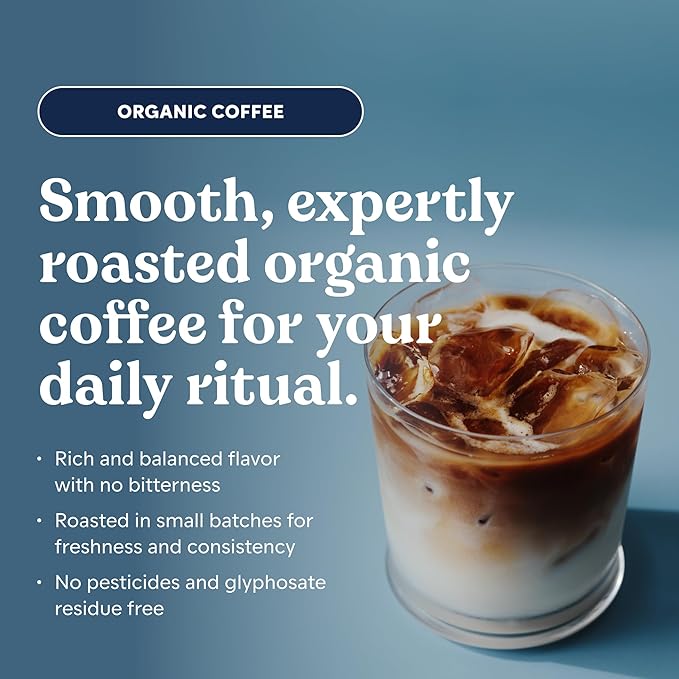 Chamberlain Coffee Flavored Cold Brew Singles Variety Pack – Brew Hot or Iced - Organic Coffee Single Serve Bags - 10 Cold Brew Sachets