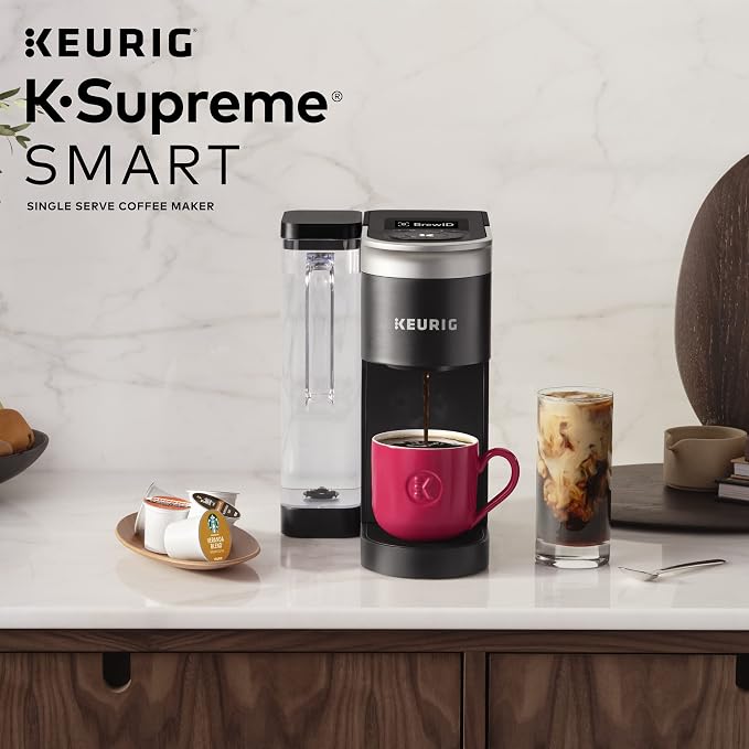 Keurig K-Supreme SMART Coffee Maker (Black) | MultiStream Technology, Brews 6-12oz Cup Sizes - Image 11