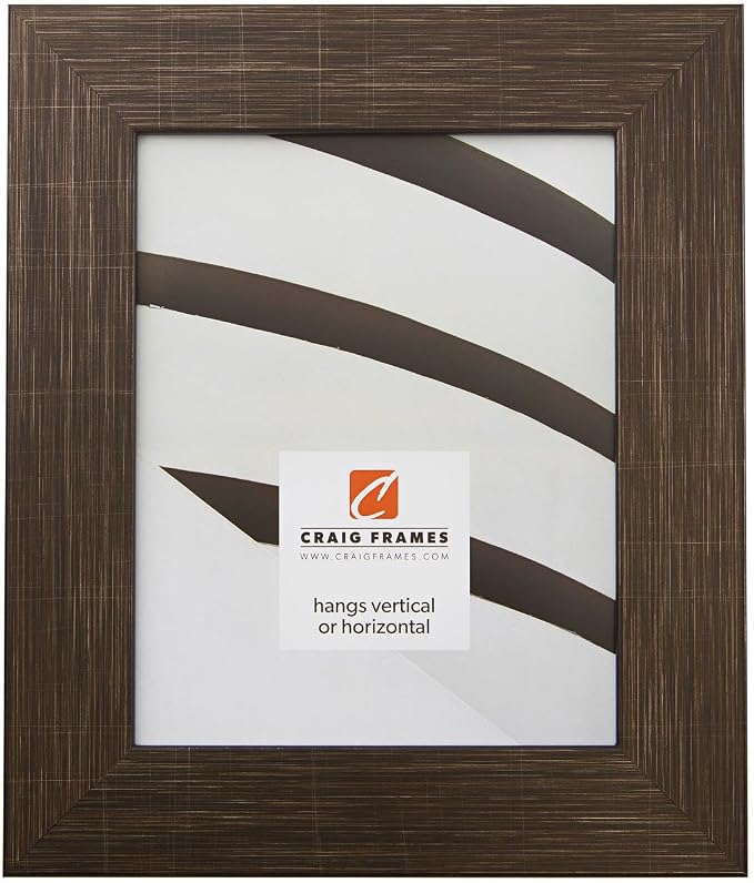 Craig Frames 18x24 Distressed Black Picture Frame for Posters and Photos | Lightweight shatter resistant acrylic facing with a rigid backing board, made in the USA by CraigFrames