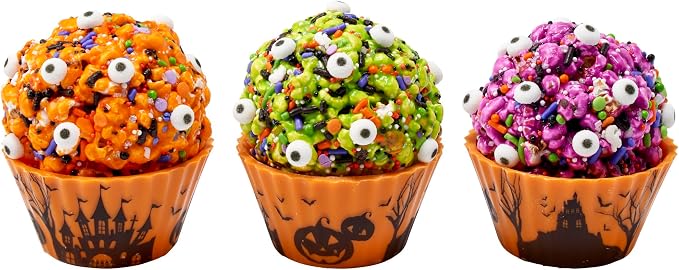DecoPac Halloween Fusion Mix Sprinkles, 26oz, Shaped Candy Sprinkles in Handheld Container, Edible Decorations For Celebration Cakes, Cupcakes, Cookies and Donuts - Image 6