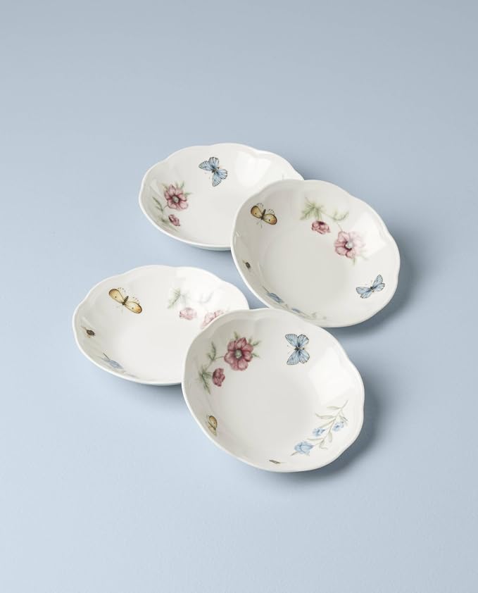 Lenox 895705 Butterfly Meadow Fruit Bowls, Set Of 4 - Image 3