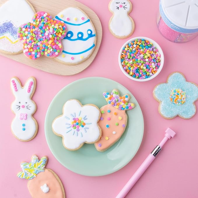 Cookie Cutter Kingdom, Easter Cookie Cutters, 4 packBaking, Cake Decorarting, Mold for Cakes Biscuits and Sandwiches (Easter)