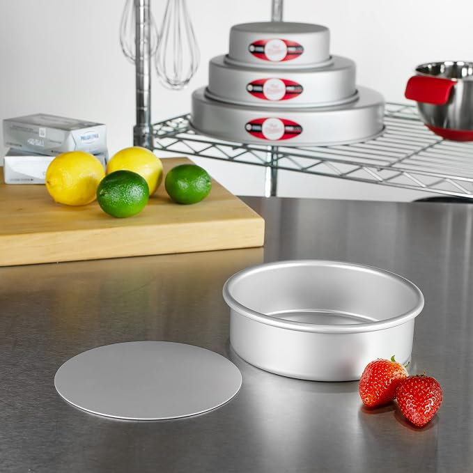 Fat Daddio's PCC-62 Anodized Aluminum Round Cheesecake Pan, 6 x 2 Inch - Image 4