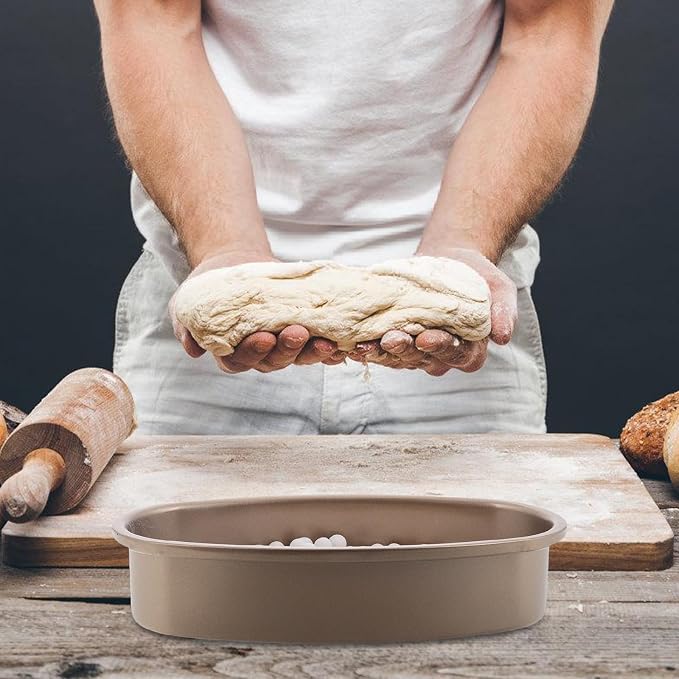Toyvian Ceramic Baking Stone for Home Oven with Even Heat Distribution and High Temperature Resistance Reusable Baking Weight for Bread and Baguettes Pies and Tarts - Image 9