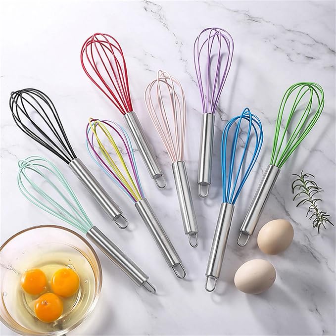 Pastry Tool Versatile Whisk Manual Eggs Beater Eggs Mixer Baking Supplies for Effortless Mixing and Dough Preparation Mixing Utensil - Image 8