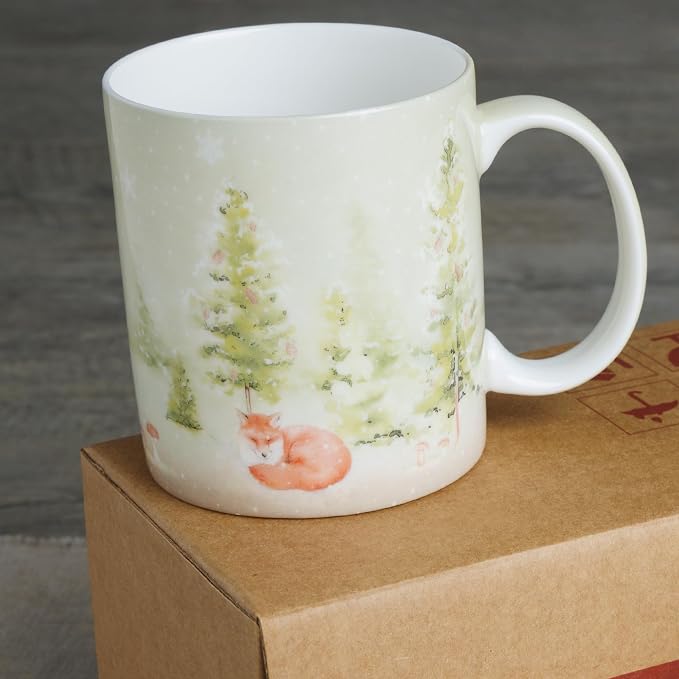 Maison d' Hermine Coffee Mug with Handles Tea Cups (15 Ounce, Pack of 1) | Fine Bone China Coffee Mugs for Hot Beverages Cappuccino Latte Home Restaurant Spring Summer -Winter Morning - Veluwezoom - Image 8