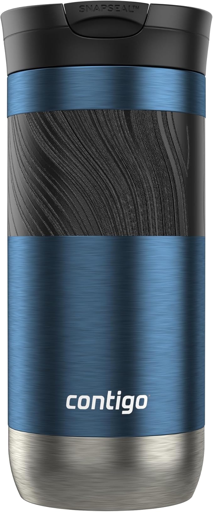 Contigo Byron 2.0 Stainless Steel Travel Mug, 16 oz, 2-pack, Blueberry; Macaroon - Image 2