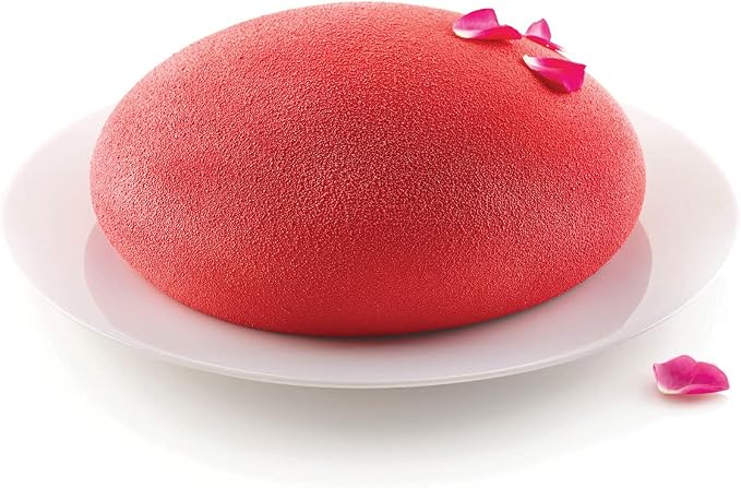 Silikomart Goccia (Drop) Silicone Mold, Rounded Cake Pan with 3D Technology Creates Smooth Droplet-shaped Desserts, Easily Unmolds, Oven, Freezer and Dishwasher Safe, 56-Fluid-Ounces Made in Italy - Image 4
