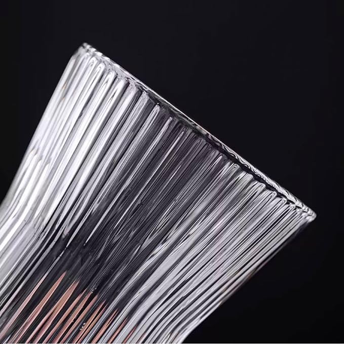 drinking glassware Wood Circle Striped Pattern Drinking Glasses - Image 6