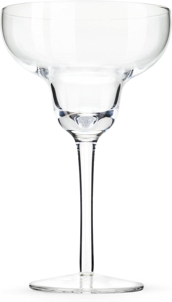 True Margarita Glass, Crystal Stemmed Cocktail Glasses, Dishwasher Safe, Mixed Drink Glasses, Daquiri Glass Holds 10 oz., Set of 4, Clear - Image 6