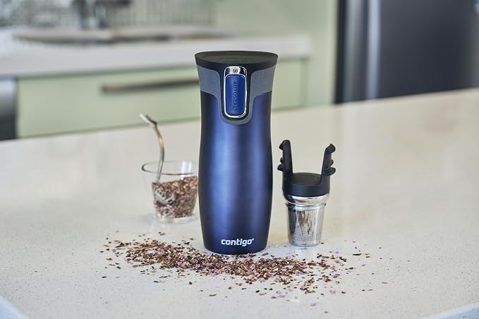 Contigo West Loop Autoseal Travel Mug, Stainless Steel Thermal Mug, Vacuum Flask, Leakproof Tumbler, Coffee Mug with BPA-Free Easy-Clean Lid - Image 9