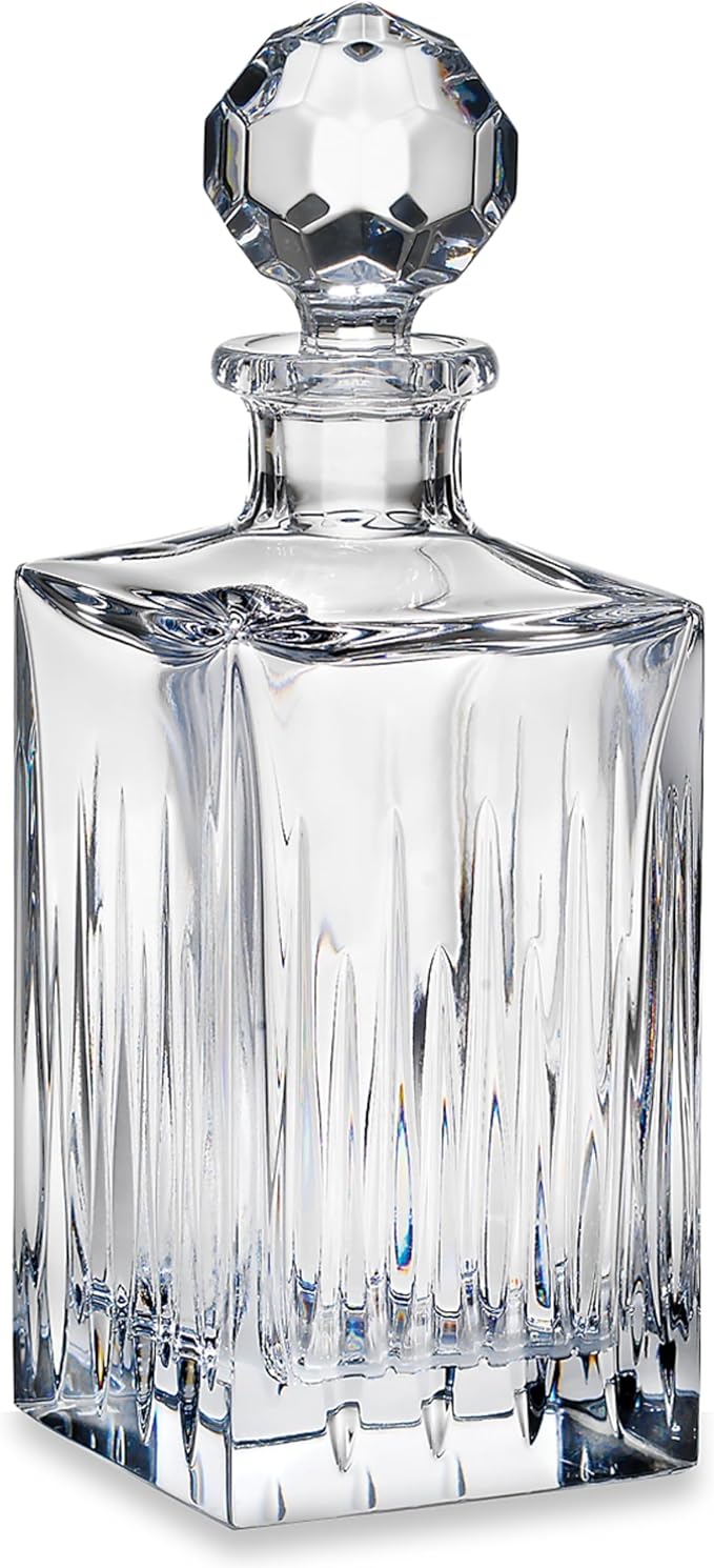 Reed & Barton Crystal Soho Square Decanter by ReedBarton