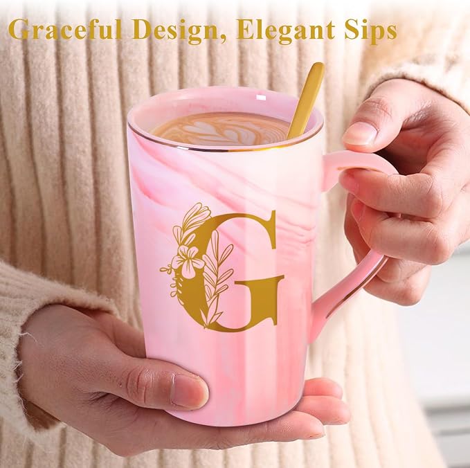 Personalized Ceramic Coffee Mug with Lid Cup Happy Birthday Gifts for Adult Men Women Who Have Everything Want Nothing Dad Mom Guys People Couples Parents Cool Funny Unique Present Special Christmas,G - Image 6