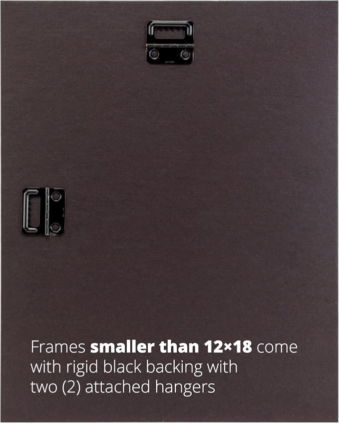Craig Frames 13x13 Light Walnut Brown Picture Frame for Posters and Photos | Lightweight shatter resistant acrylic facing with a rigid backing board, made in the USA - Image 4