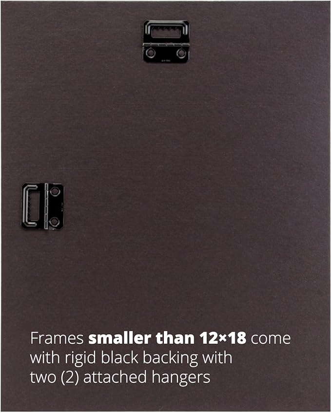 Craig Frames 21x22 Light Walnut Brown Picture Frame for Posters and Photos | Lightweight shatter resistant acrylic facing with a rigid backing board, made in the USA - Image 4