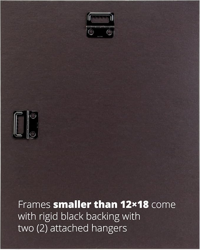 Craig Frames 11x17 Brown Oak Picture Frame for Posters and Gallery Wall | Displays photos and prints behind clear glass, ready to hang, made in the USA - Image 6