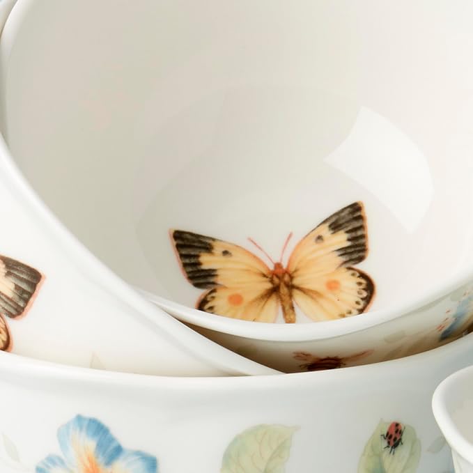 Lenox 880122 Butterfly Meadow 4-Piece Dessert Bowl Set - Image 2