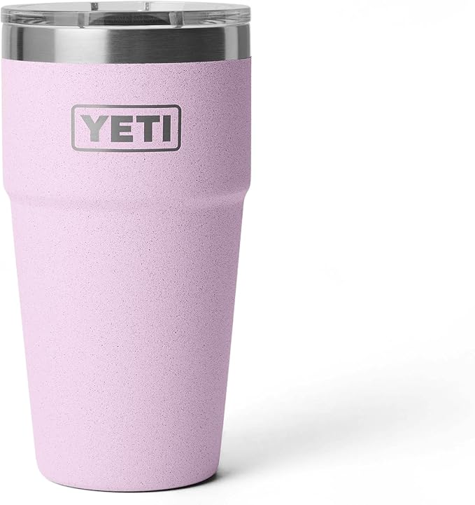 YETI Rambler 20 oz Stackable Tumbler, Stainless Steel, Vacuum Insulated with MagSlider Lid by YETI