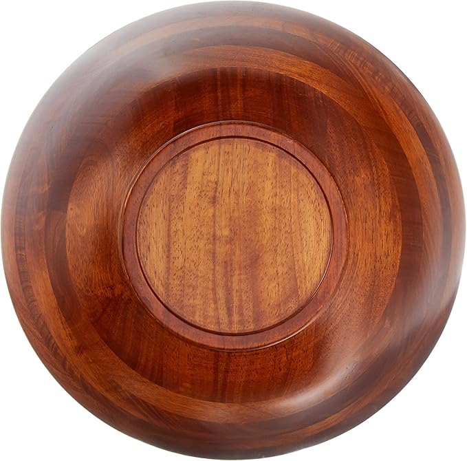 Lipper International Cherry Wood Salad Bowl Set