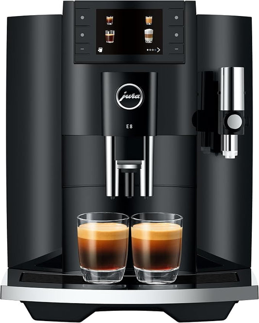 Jura E8 Piano Black 15648 (Renewed) by Amazon+Renewed