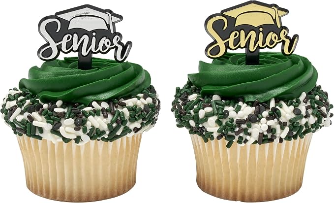 DecoPac Graduation Fusion Mix Candy Sprinkles, 26oz, Fancy Sprinkles in Handheld Container, Edible Black And White Sprinkles For Celebration Cakes, Cupcakes, Cookies and Donuts - Image 15