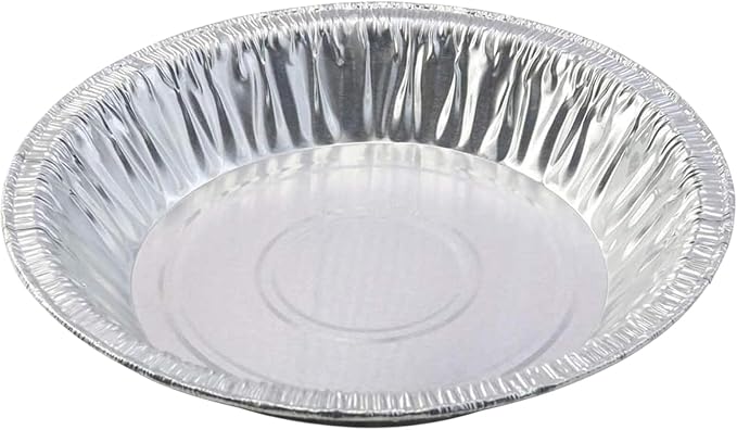 Aluminum Foil 6 inch Pie Pans, 100 Count | Disposable, Heavy Duty, Made in USA, For Baking Mini Pies, Quiche and Tarts - Image 9