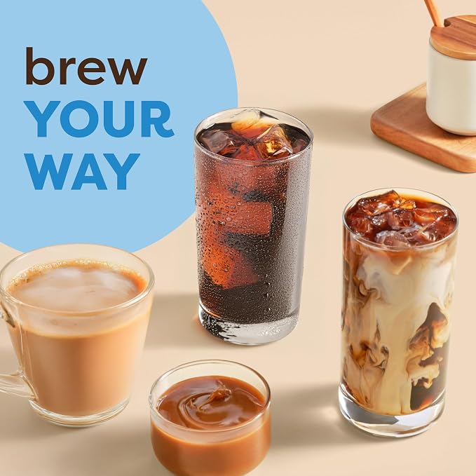 Keurig K-Iced Coffee Maker, Single Serve K-Cup Pod Iced Coffee Maker, With Hot and Cold Coffee Capabilities, Brews Any K-Cup Pod, Gray | Hot, Cold Coffee Capabilities, Brews Any K-Cup Pod - Image 7